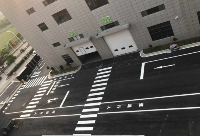 嘉兴上海厂区划线
